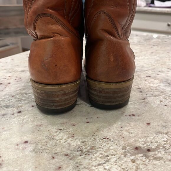 Comb Last Cognac Cowboy Boots sz 9-1/2 EE main image 10